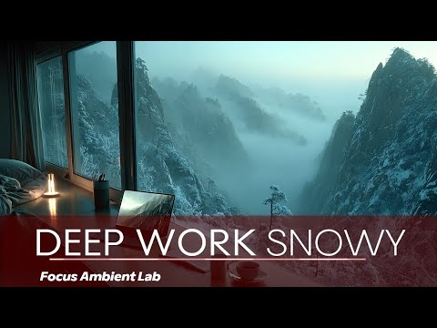 Winter Morning Study Music | Deep Focus Ambient for Peaceful Work