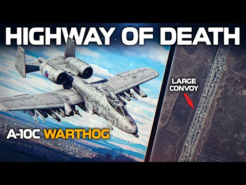 GAU-8 Satisfaction | A-10C Warthog Vs Massive Convoy | Digital Combat Simulator | DCS |