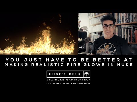 How to make a fake Exponential Glow in Nuke