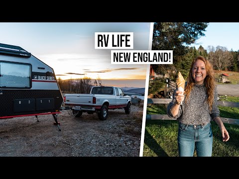 Our Crazy RV Road Trip Continues To VERMONT & NEW HAMPSHIRE!