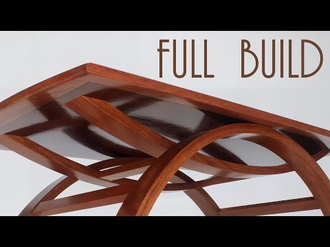 Full build of my coffee table in Flooded Gum and Australian Red Cedar