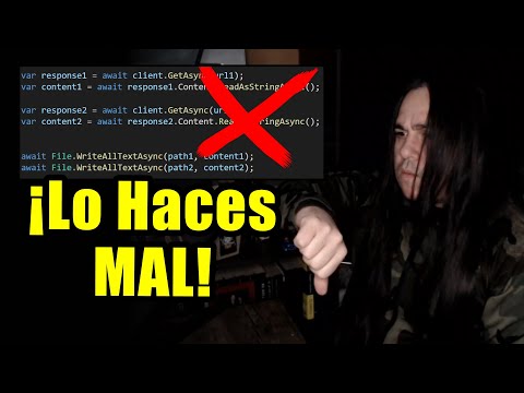 You're using asynchronous technology WRONG!