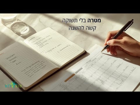 איך מציבים מטרות ויעדים שעובדים באמת ❓ריאיון עם ענבל יפת פיתוח ליווי ויעוץ עסקי