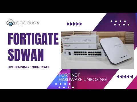 Fortinet Hardware Unboxing | Fortigate Sdwan training | By Nitin Tyagi Sir