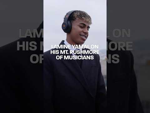 Lamine Yamal shares his favorite artists