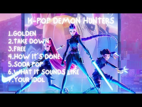 케데헌 OST 다시올려요,1시간 반복 (K-POP DEMON HUNTERS PLAYLIST)