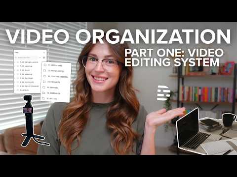 How to Organize Your Video Content (Descript Video Editing System Part One)