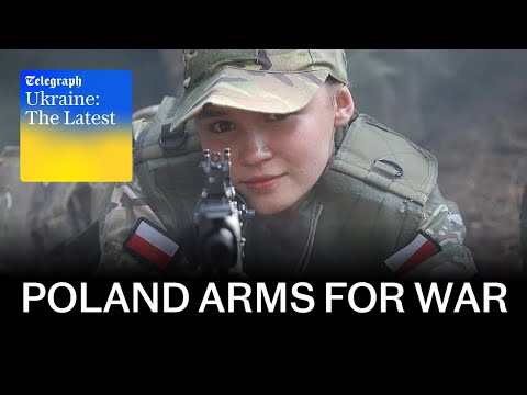 Polish civilians arm themselves in case of Russian invasion | Ukraine: The Latest