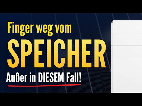 Photovoltaic bill shows: Storage is often a waste of money