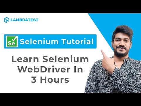 Selenium WebDriver Tutorial In 3 Hours⏰| Complete Selenium Tutorial for Beginners