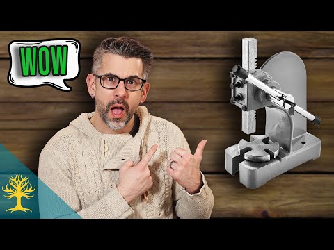 Creating the perfect leather tool (Arbor Press Mod)