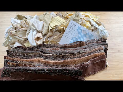 STUNNING CHAINS QUILT pattern uses 2 1/2 in STRIPS!  17th in our series to use leftover fabrics!