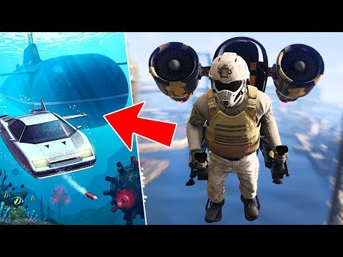 GTA 5 DLC - THE DOOMSDAY HEIST *SUBMARINE & UNDERWATER CAR* // ACT 2, PART 2!! (GTA 5 Online Heists)