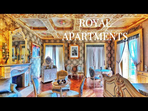 🇮🇹 Royal Apartments of the First King of Italy Vittorio Emmanuele II of Savoy. La Mandria Castle.