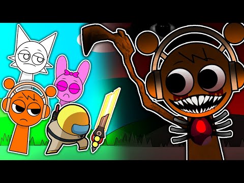 SPRUNKI Horror Oren vs GHOSTBUSTERS  EP.1 I Among Us Animation