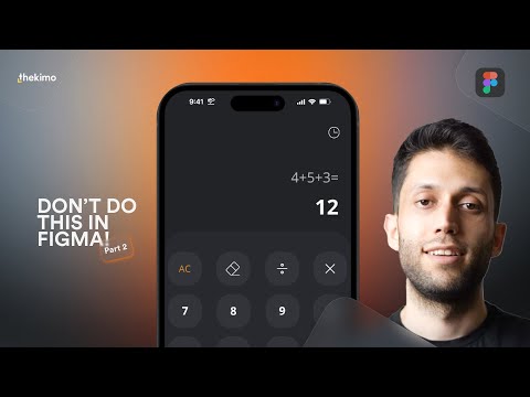 Building a Real Calculator in Figma | Variables and Conditional prototyping