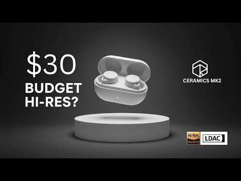 Roseselsa Ceramics MK2 Active Noise Cancellation, LDAC & Hi-Res Audio