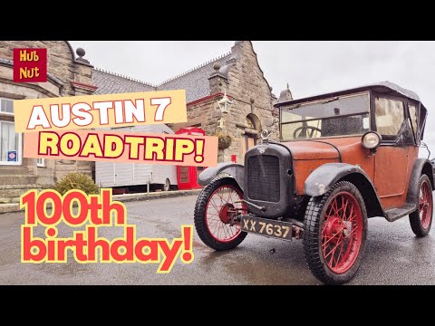Everyone should try this! 1924 Austin Seven - no synchromesh, uncoupled brakes, in the rain!
