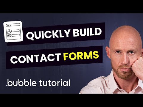 How I Create Contact Forms in Bubble.io – Tutorial