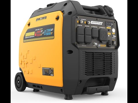Cyber monday deals: Gidrox 8000W Dual Fuel Inverter Generator — Gas & Propane, Super Quiet & RV!