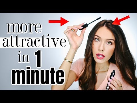 7 Ways To Look More Attractive in ONE MINUTE! *real tricks*