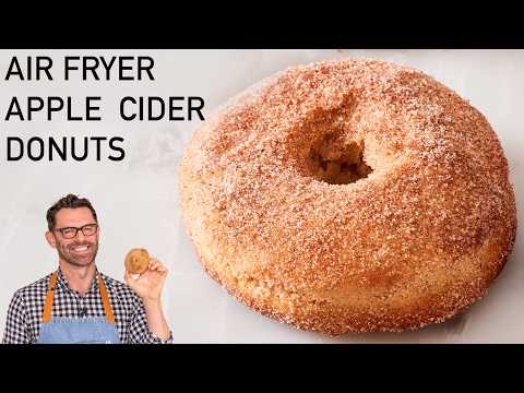 Easy Air Fryer Apple Cider Donuts Recipe