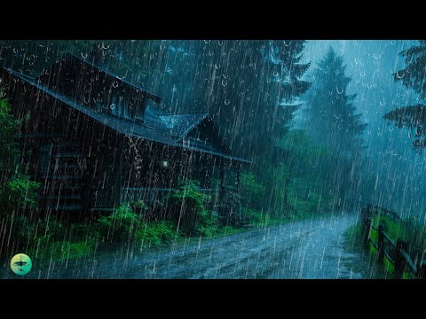 Barulho de Chuva + Trovão para Dormir Profundamente - Sons Calmantes de Chuva para Vença a insônia