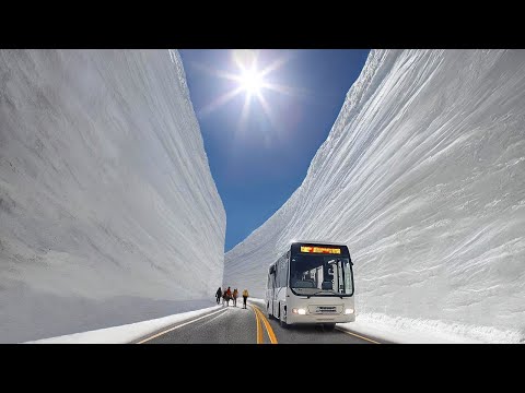 Tateyama Snow Corridor - 65 Feet High Snow Walls