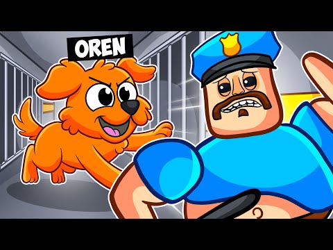 I Became a DOG in BARRY'S PRISON... Roblox!