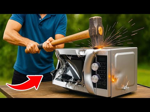 Don't Throw Away Your Old Microwave Until You See This! Take It Apart and It Will SHOCK You
