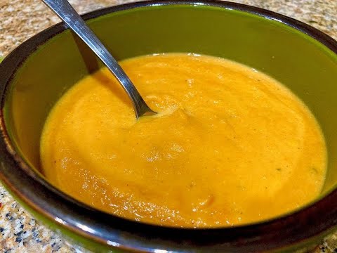 Creamy Butternut Squash & Carrot Soup