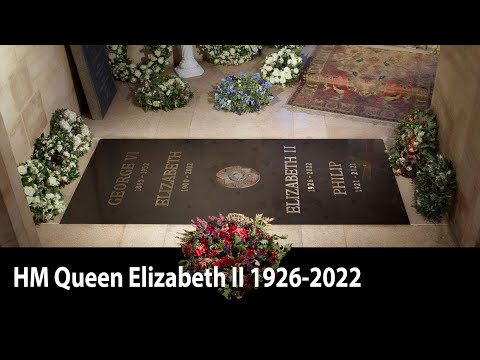 2022 Funeral of Queen Elizabeth II Part 19  Arrival at Windsor Castle & Committal