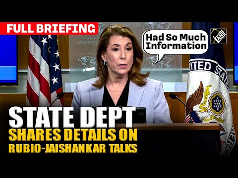 WATCH: State Department briefs on Mike Waltz Nomination | Addresses India-Pakistan conflict