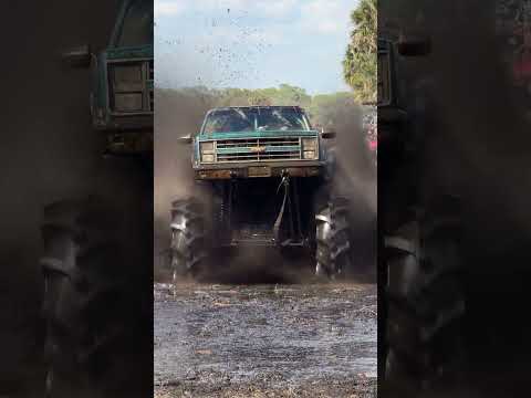 Plant Bamboo TRUCKS GONE WILD weekend #megatruck #mudbog #offroad #mud