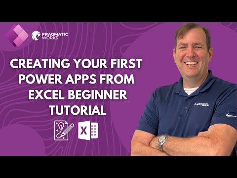 Building Your First Power App from Excel Data