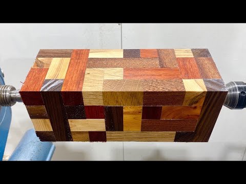 Woodturning - Cubism