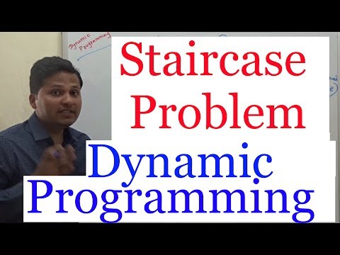 Staircase Problem (Dynamic Programming) Fibonacci Series pattern
