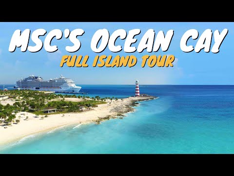 MSC Ocean Cay | Full Walkthrough Tour of MSC's Private Island | 2025 | 4K