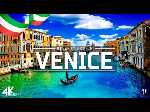 Beautiful Venice 4K • Relaxing Italian Music, Instrumental Romantic • Video 4K UltraHD