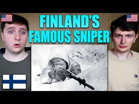 Americans React to the World's Deadliest Sniper: White Death (Finnish History)