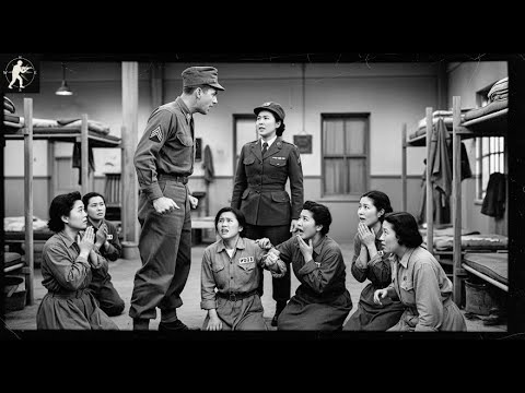 Japanese POW Women — In Tears After American Soldiers Protected Them From Their Own Commanders
