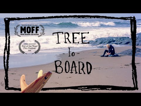 Tree to Board; Shaping a Wooden Surfboard from Maine Cedar