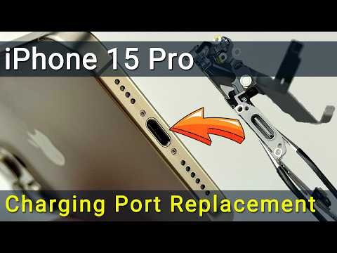 How to Fix Your iPhone 15 Pro Charging Port at Home - Step-by-Step!