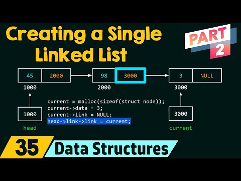 Creating a Single Linked List (Part 2)