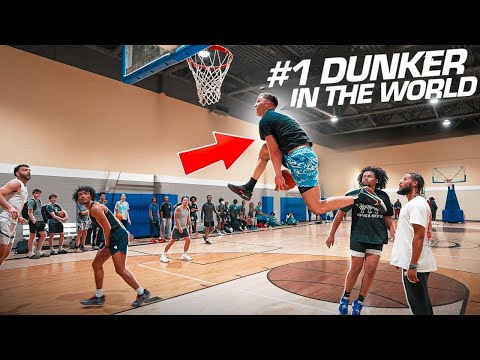 UNDERCOVER Pro Dunker vs Randoms...