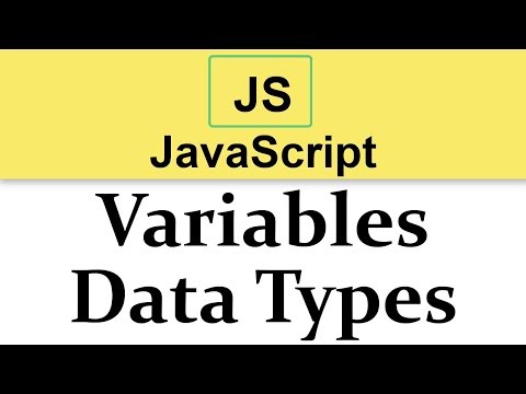 #6 JavaScript Tutorial | Variables & Data Types