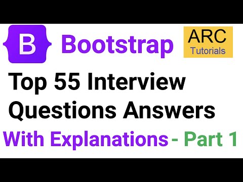 Bootstrap Interview Questions and Answers - Part 1 | Bootstrap 5 Questions and Answers Interview