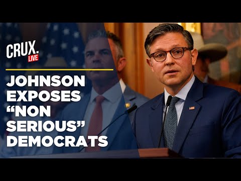 US Shutdown LIVE | "Nothing To Negotiate" Mike Johnson Rejects Hakeem Jeffries' Demand For TV Debate