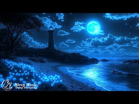 Music For Healing Deep Sleep (No Ads) • Relaxing Sleep Music With Night Sea • Melatonin Release