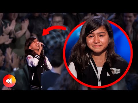 Little Girl Gets Picked Out of the Audience to Audition on AGT Stage!